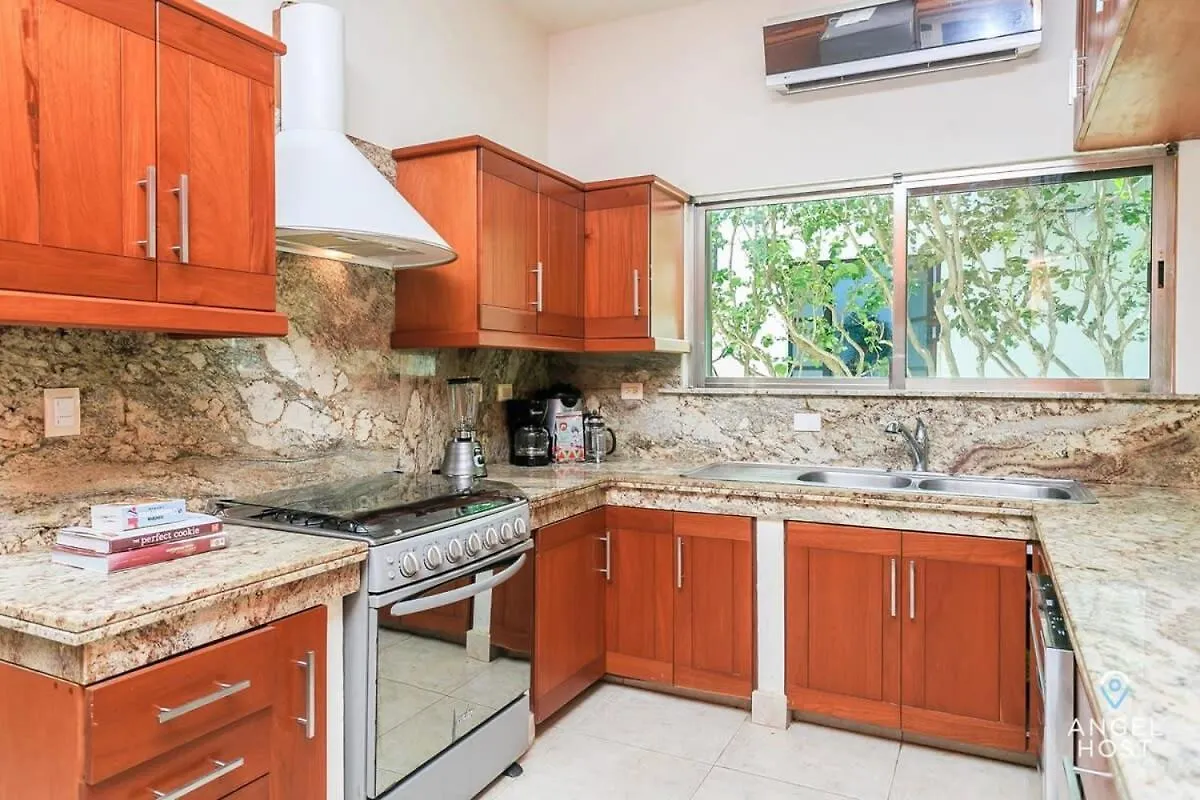 Villa With Private Pool & Large Garden In Playacar 신데 델 카르멘 멕시코