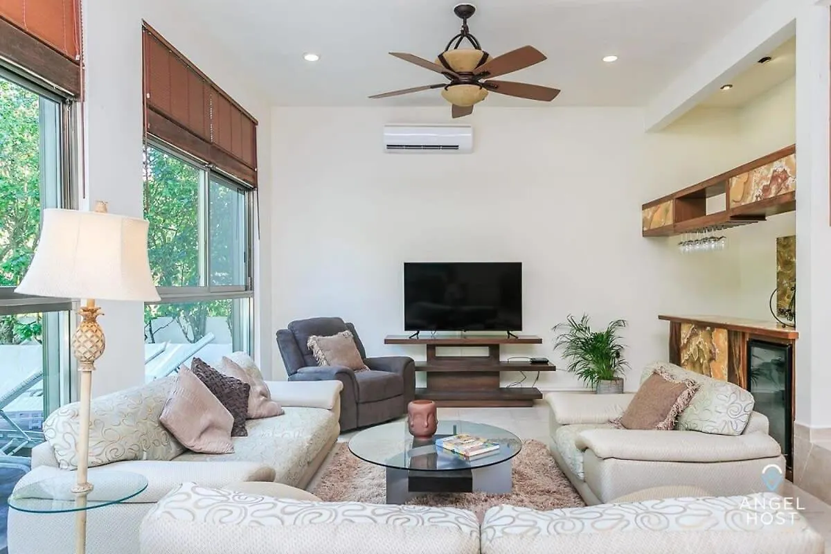 Villa With Private Pool & Large Garden In Playacar 普拉亚卡门 墨西哥